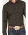 Image #3 - Gibson Men's Valley View Geo Print Long Sleeve Button Down Western Shirt, , hi-res
