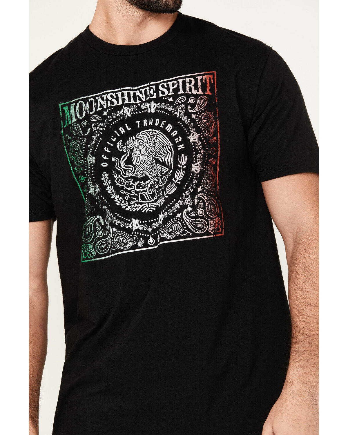 Image #3 - Moonshine Spirit Men's Official Trademark Short Sleeve Graphic T-Shirt, Black, hi-res