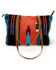 Image #2 - Ranch Junkie Women's Large Sedona Southwestern Handwoven Saddle Blanket Bag, Multi, hi-res