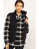 Dovetail Workwear Women's  Zip Front Vest , Black, hi-res