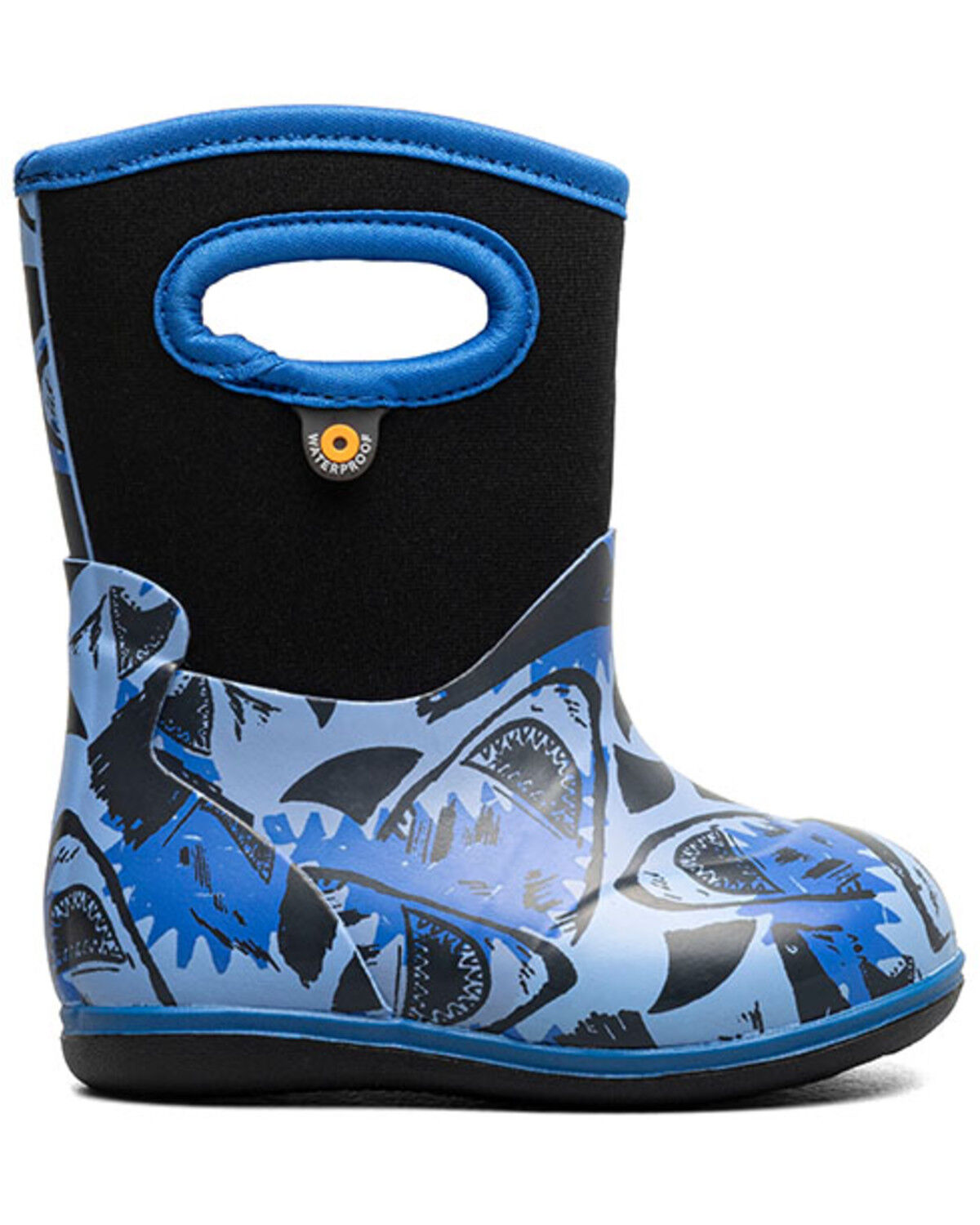 Image #2 - Bogs Toddler Boys' Classic Sharks Rainboots, Multi, hi-res
