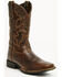Image #1 - Roper Men's Monterey Vintage Vamp Performance Western Boots - Square Toe, Tan, hi-res