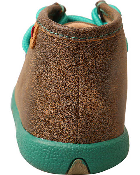 Image #6 - Twisted X Infant Bomber Driving Shoes - Moc Toe, Brown, hi-res