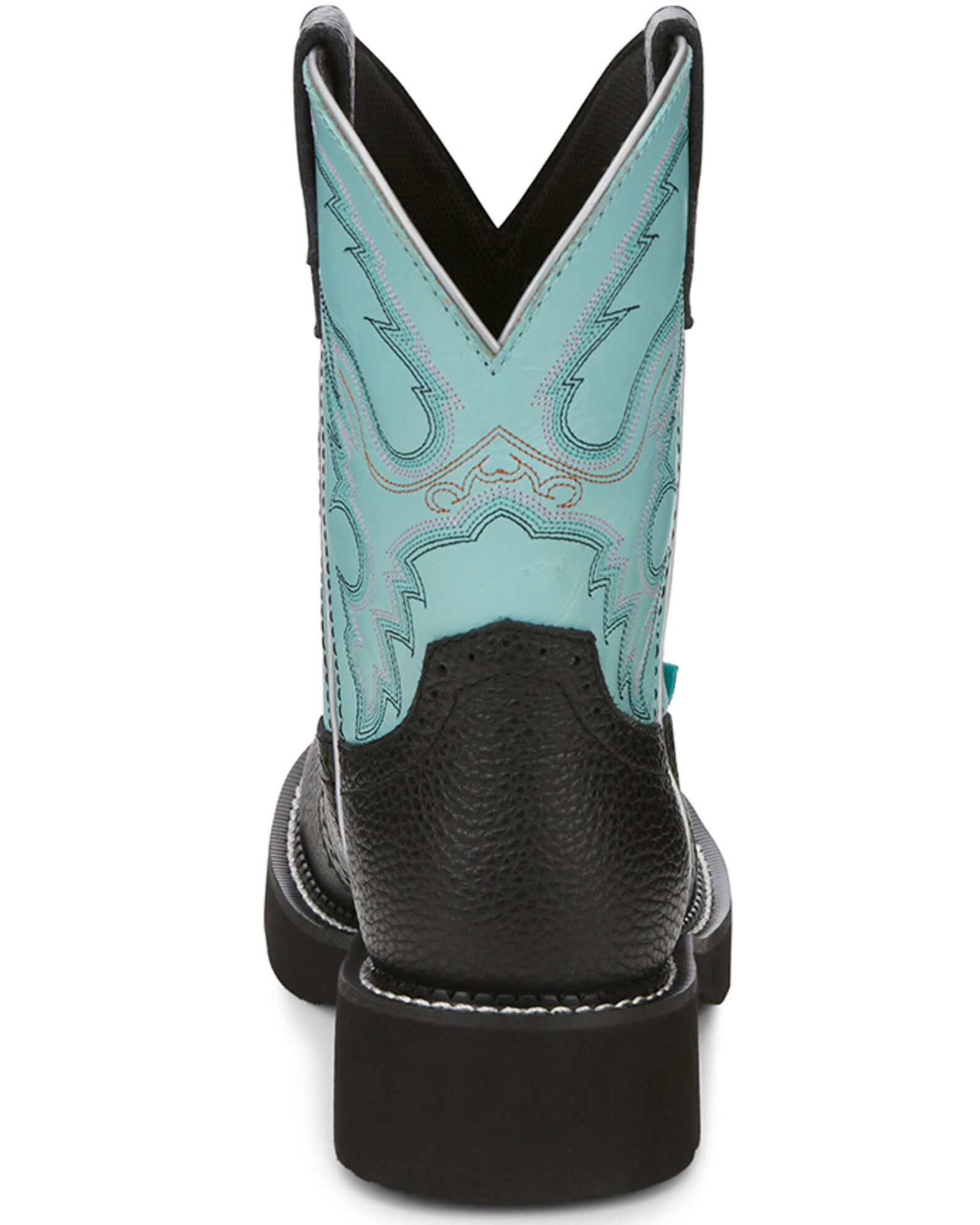 Justin Boots Gemma 8 Round Toe 9.5 Black