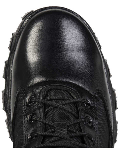 Image #6 - Rocky Men's AlphaForce Oxford Shoes - Round Toe, Black, hi-res