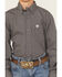 Image #3 - Cinch Boys' Geo Print Long Sleeve Button-Down Western Shirt, Grey, hi-res