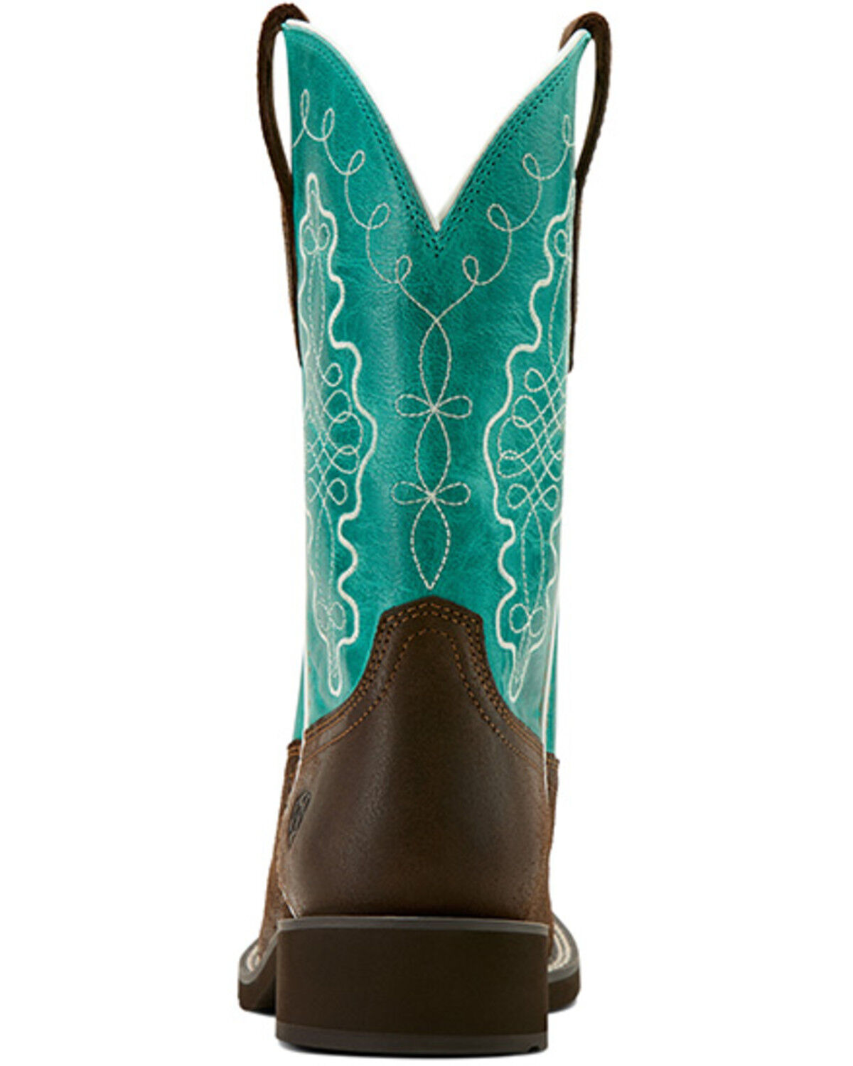 Image #3 - Ariat Women's Callie Performance Western Boots - Broad Square Toe, Brown, hi-res