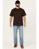 Image #1 - Ariat Men's Rebar M5 DuraStretch Edge Medium Wash Straight Stretch Denim Jeans, Indigo, hi-res