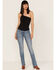 Image #2 - Free People One Way Or Another One-Shoulder Tank Top, Black, hi-res
