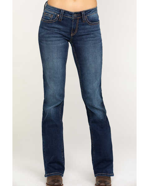 Shyanne Women's Medium Bootcut Jeans, Blue, hi-res