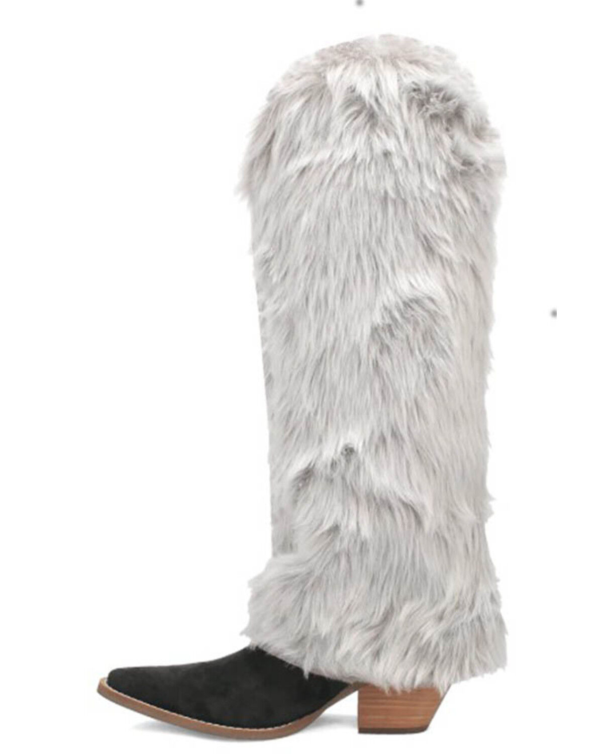 Image #3 - Dingo Women's Snuggles Faux Fur Fashion Boots - Snip Toe, Black, hi-res