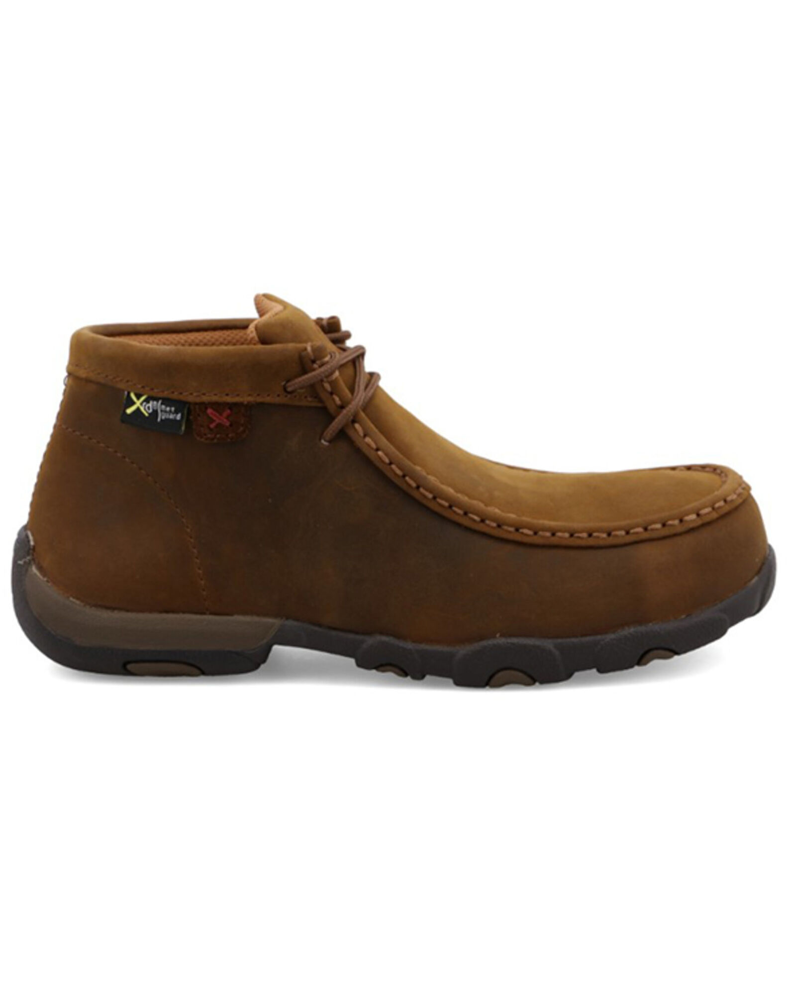 Image #2 - Twisted X Women's Met Guard Driving Mocs - Composite Toe, Brown, hi-res