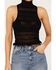 Image #3 - Free People Women's Clementine Top, Black, hi-res