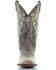 Image #4 - Corral Women's Brown Crater Embroidered Western Boots - Square Toe, Brown, hi-res
