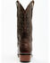 Image #5 - Cody James Men's Exotic Ostrich Leg Western Boots - Round Toe, Brown, hi-res