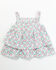 Image #1 - Wrangler Infant Girls' Sleeveless Ruffle Dress, Teal, hi-res