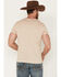 Image #4 - Rock & Roll Denim Men's Dale Brisby Rodeo Time Scenic Short Sleeve Graphic T-Shirt, Taupe, hi-res