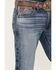 Image #2 - Ariat Men's Boot Barn Exclusive M5 Hanwell Pollock Medium Wash Straight Stretch Denim Jeans, Medium Wash, hi-res