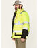 Image #3 - Hawx Men's Hi-Vis Bomber Jacket, Yellow, hi-res