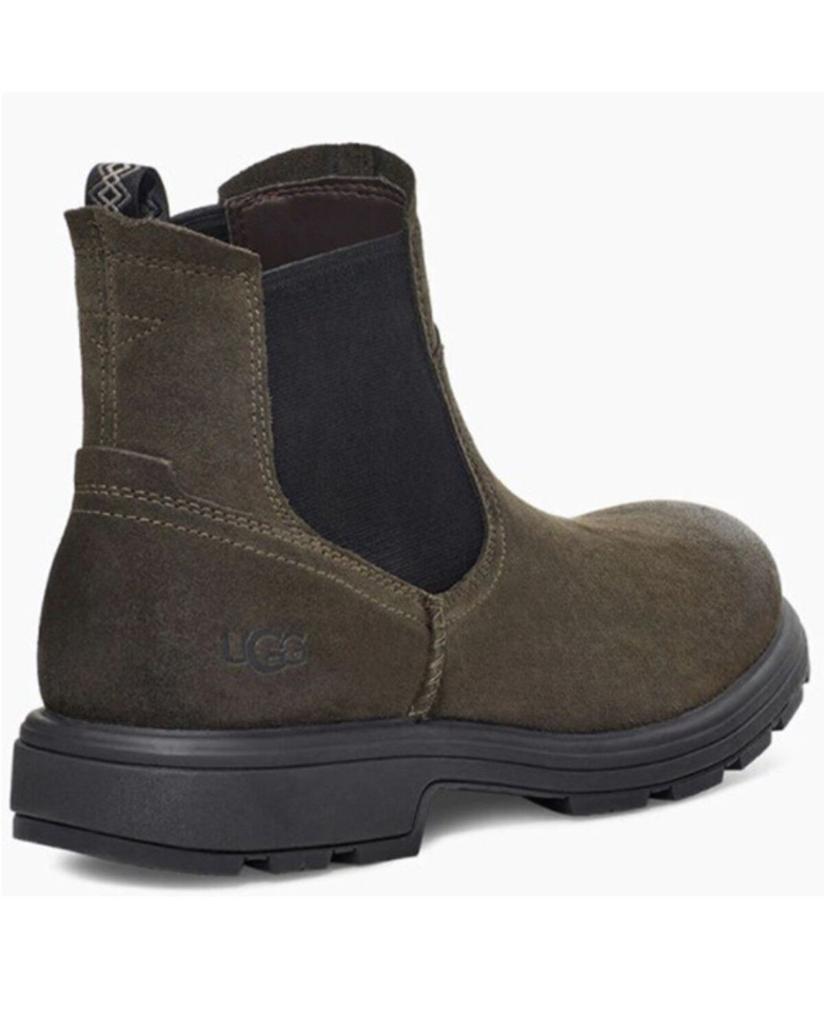 UGG WOMEN TASMAN GRAPHIC MONOGRAM TAN GREY MOCCASIN SHOE US