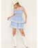 Image #1 - Ash & Violet Women's Bandana Print Sleeveless Mini Dress, Blue, hi-res