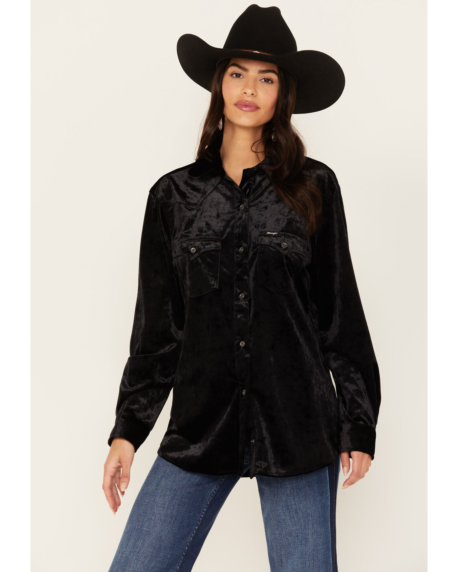 Velvet boyfriend shirt discount