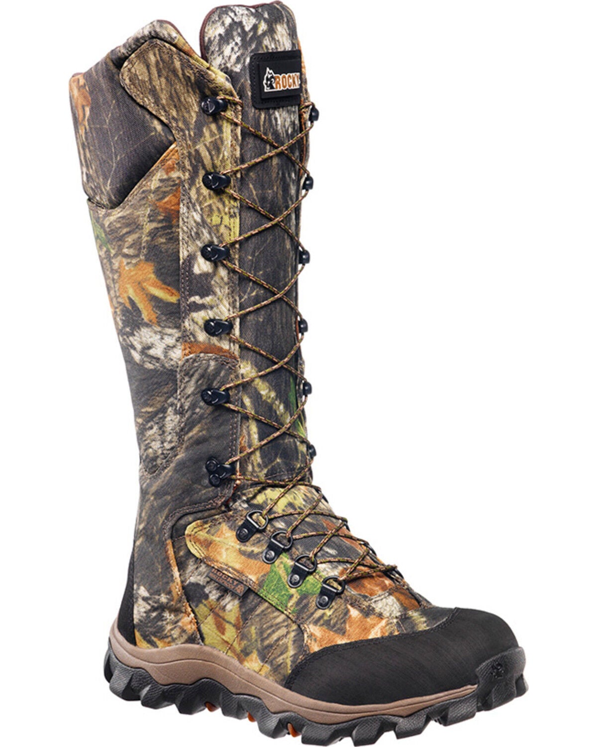 Rocky Men's Lynx Snakeproof Boots - Soft Toe, Camouflage, hi-res