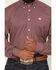 Image #3 - Cinch Men's Geo Print Long Sleeve Button-Down Stretch Western Shirt, Pink, hi-res