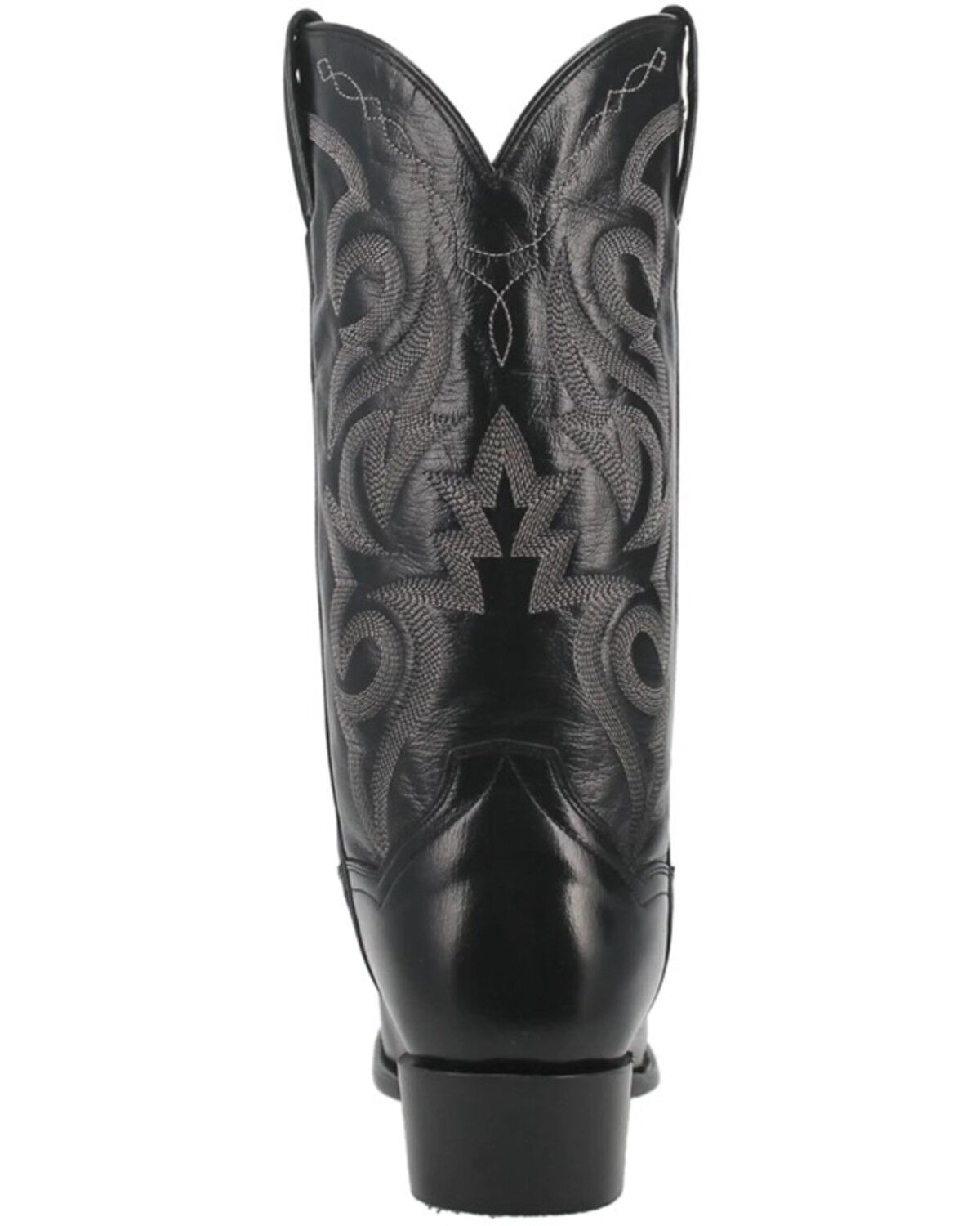 Image #5 - Dan Post Men's Mignon Western Boots - Round Toe, Black, hi-res