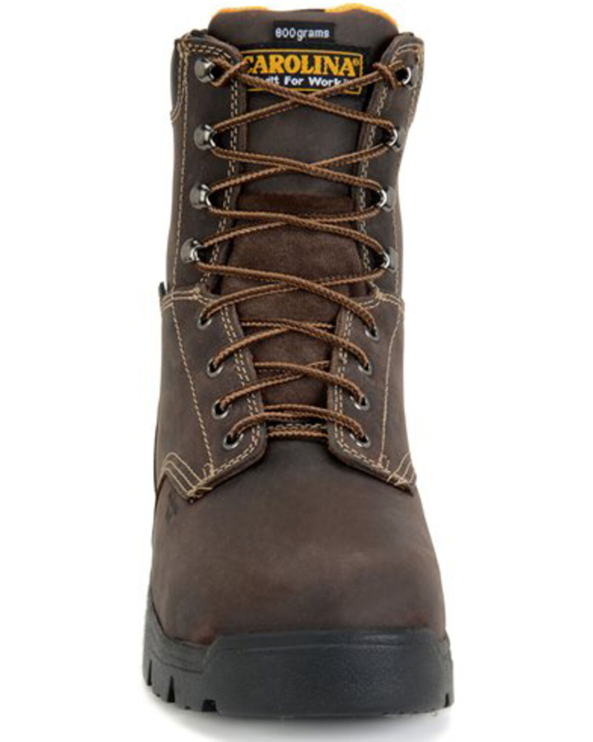 Image #4 - Carolina Men's Circuit Waterproof Work Boots - Composite Toe, Dark Brown, hi-res