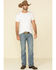 Rock & Roll Denim Men's Pistol Light Regular Straight Jeans , Blue, hi-res