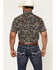 Image #4 - Rock & Roll Denim X Koe Wetzel Men's Camo Print Short Sleeve Pearl Snap Stretch Western Shirt, Camouflage, hi-res