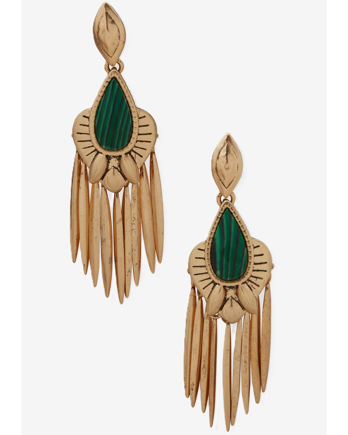 Lainey Wilson Chandelier Earrings, Gold, hi-res
