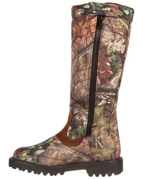 Image #3 - Rocky Men's Low Country Waterproof Snake Boots - Round Toe, Camouflage, hi-res