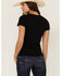 Image #3 - RANK 45® Women's Rodeo State Of Mind Graphic Tee, Black, hi-res