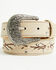 Image #1 - Shyanne Girls' Corrine Floral Embroidered Belt, Cream, hi-res