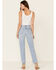 Rolla's Women's High Rise Original Straight Leg Jeans, Blue, hi-res