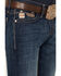 Image #2 - Cinch Men's Ian Medium Wash Stonewash Slim Bootcut Stretch Performance Jeans, Medium Wash, hi-res