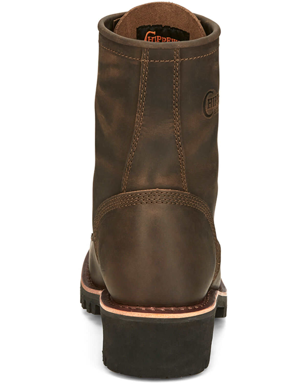 Image #5 - Chippewa Men's Classic 2.0 Wood 8" Logger Work Boots - Round Toe, , hi-res
