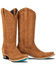 Image #1 - Lane Women's Lexington Suede Tall Western Boots - Snip Toe, Brown, hi-res