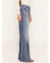 Image #2 - 7 For All Mankind Women's Lotta Avenue Medium Wash High Rise 32" Bootcut Stretch Denim Jeans, Medium Wash, hi-res