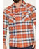 Image #3 - Pendleton Men's Wyatt Plaid Long Sleeve Snap Western Shirt, Red, hi-res