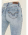 Image #2 - Rock & Roll Denim Women's Medium Wash Mid Rise Distressed Bootcut Stretch Denim Jeans, Medium Wash, hi-res