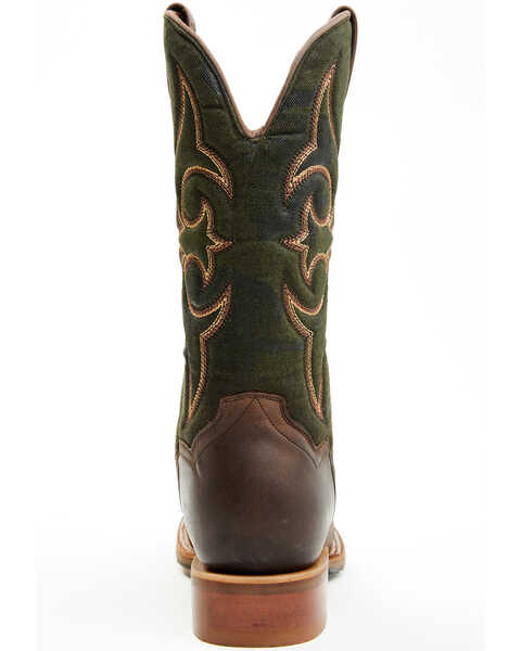 Image #5 - Dan Post Men's Jenks Performance Western Boots - Broad Square Toe , Brown, hi-res