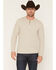 Image #1 - Dakota Grizzly Men's Jesse Long Sleeve 1/4 Button-Down Henley Shirt, Sand, hi-res