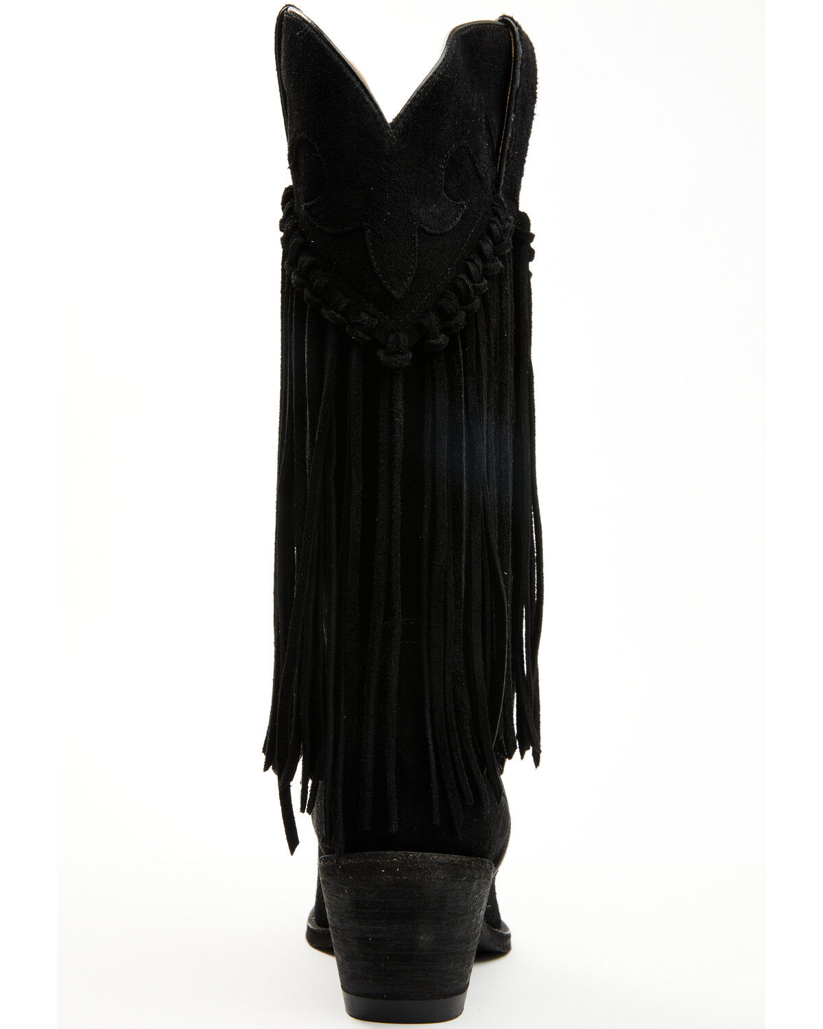 Image #5 - Idyllwind Women's Sterling Fringe Tall Western Boots - Snip Toe, Black, hi-res