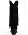 Image #5 - Idyllwind Women's Sterling Fringe Tall Western Boots - Snip Toe, Black, hi-res