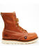 Image #2 - Thorogood Men's 8" American Heritage USA Wedge Work Boots - Steel Toe, Tan, hi-res