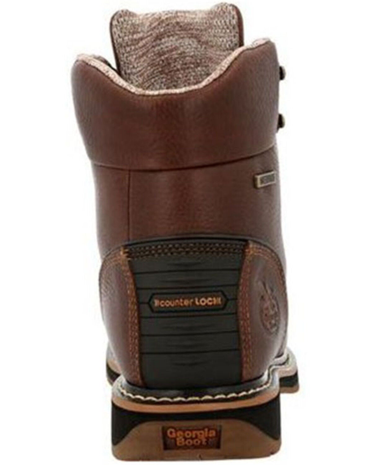 Image #5 - Georgia Boot Men's AMP LT Waterproof Work Boots - Soft Toe, Brown, hi-res