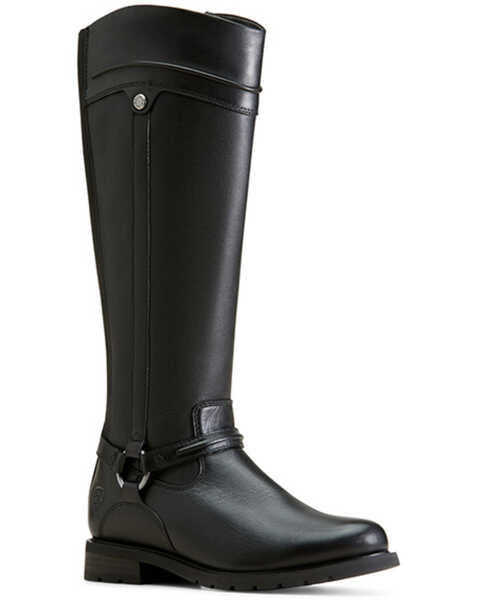 Ariat Women's Scarlett Waterproof Boots - Round Toe , Black, hi-res